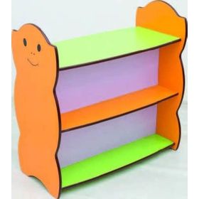 Edutoys 100x48x100 cm Renkli Tırtıl Kitaplık