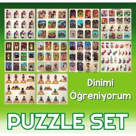 Edutoys 10'lu Set Dinimi Öğreniyorum Puzzle
