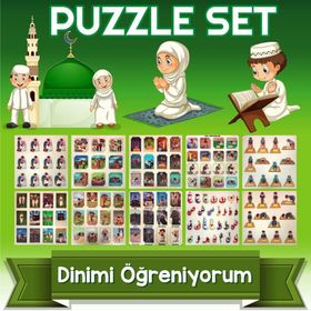 Edutoys 10'lu Set Dinimi Öğreniyorum Puzzle