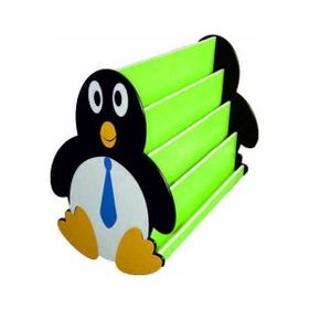 Edutoys 120x95x75 cm 8 Adet Raflı Penguen Kitaplık