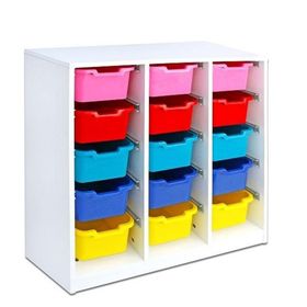 Edutoys 15 Çekmeceli Plastik Dolap