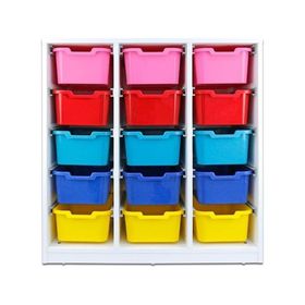 Edutoys 15 Çekmeceli Plastik Dolap