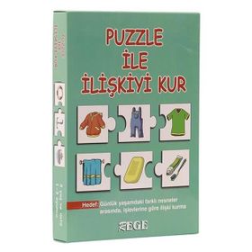 Edutoys 36 Parça Puzzle İle İlişkiyi Kur