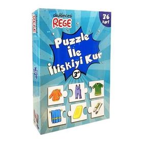 Edutoys 36 Parça Puzzle İle İlişkiyi Kur