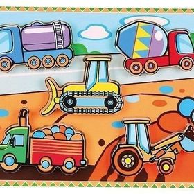 Edutoys 3D Iş Makineleri Puzzle