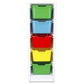 Edutoys 5 Çekmeceli Plastik Dolap