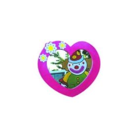 Edutoys 50x45 cm Kalp Figürlü Lavabo Aynası