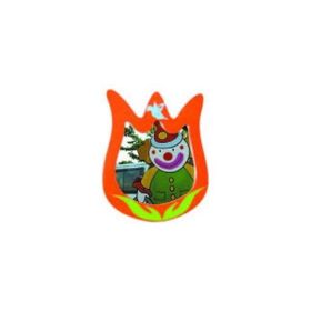 Edutoys 50x45 cm Lale Figürlü Lavabo Aynası