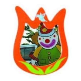 Edutoys 50x45 cm Lale Figürlü Lavabo Aynası
