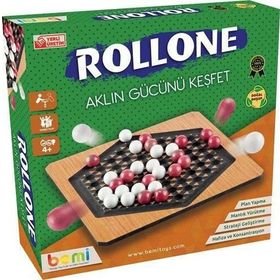 Edutoys Ahşap Abalone Rollone Oyunu