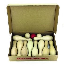 Edutoys Ahşap Bowling Oyunu