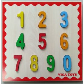 Edutoys Ahşap Rakam Tablası Puzzle