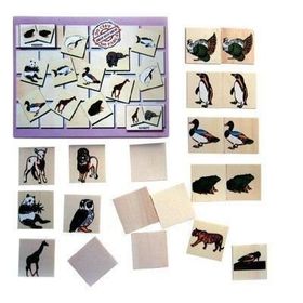 Edutoys Domino Hayvanlar Bellek Oyunu