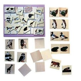 Edutoys Domino Hayvanlar Bellek Oyunu