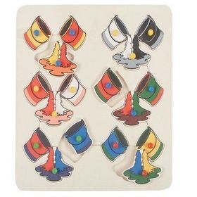 Edutoys Kulplu Renk Karıştırma Oyunu Puzzle