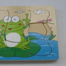 Edutoys Kurbağa Gelişim Evleri Puzzle