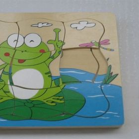 Edutoys Kurbağa Gelişim Evleri Puzzle