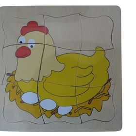 Edutoys Tavuk Gelişim Evreleri Puzzle