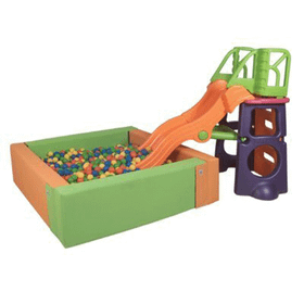 Edutoys Topsuz Kare Küçük Top Havuzu