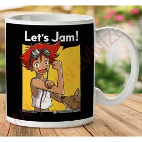Edward Cowboy Bebop La Bilek Güreşi Baskılı Kupa