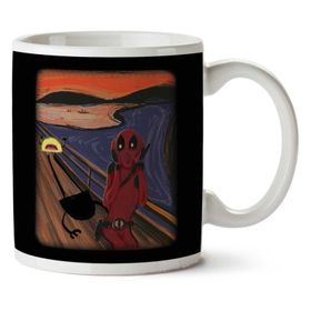 Edward Munch the Deadpool Scream Baskılı Kupa