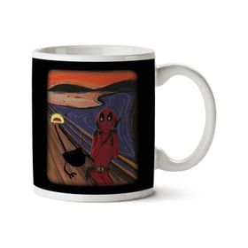 Edward Munch the Deadpool Scream Baskılı Kupa