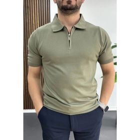 Edwox Açık Yeşil EDW455 Erkek Polo Yaka Düz Tişört