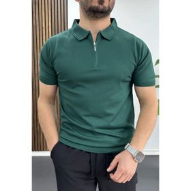 Edwox Yeşil EDW455 Erkek Polo Yaka Düz Tişört