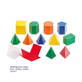 EDX EX21347 2D 3D Geometric Solids
