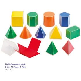 EDX EX21347 2D 3D Geometric Solids