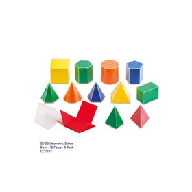 EDX EX21347 2D 3D Geometric Solids