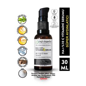 Edy's Organics 30 ml HA %10 C Vitamini Serumu