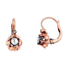 EE284 0.36 Karat Etekli Tektaş Küpe