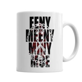 Eeny Meeny Miny Moe Porselen Kupa Bardak