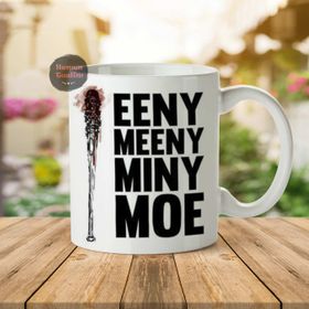Eeny Meeny Miny Moe Porselen Kupa Bardak