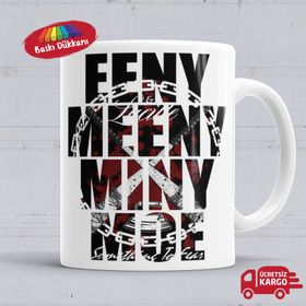 Eeny Meeny Miny Moe Porselen Kupa Bardak
