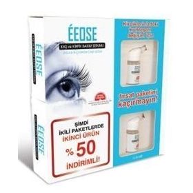 Eeose 2x10 ml Forte Kaş ve Kirpik Bakım Serumu Set