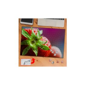 EF774 Yıkanmış Çilek Meyve 240 Parça Puzzle Yapboz Tablo