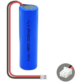 Efcell 2200 Mah Beyaz Uç 3.7V Soketli Şarjlı Pil