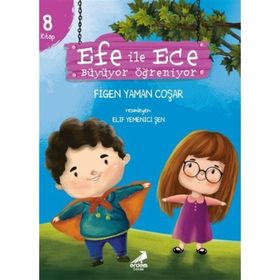 Efe ile Ece Büyüyor Öğreniyor 8 Kitap Set - Figen Yaman Coşar
