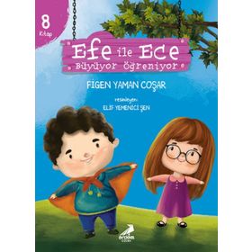 Efe ile Ece Büyüyor Öğreniyor 8 Kitap Set - Figen Yaman Coşar