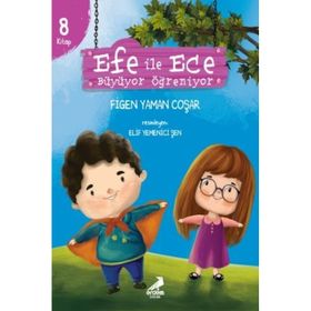Efe ile Ece Büyüyor Öğreniyor 8 Kitap Set - Figen Yaman Coşar