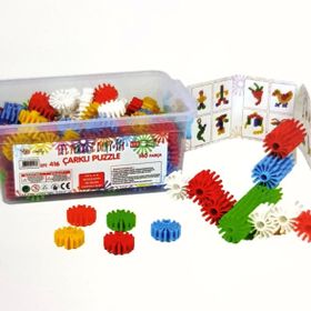 Efe Oyuncak Çarklı 140 Parça Puzzle
