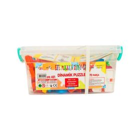 Efe Oyuncak Eğitici Öğretici Zeka Geliştirici Dinamik 72 Parça Puzzle