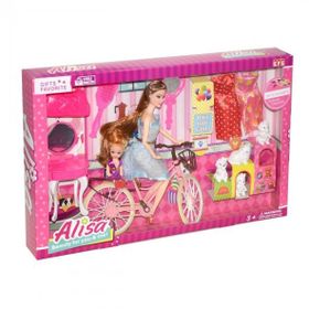 Efe Toys 255 Alisa Ve Bisikleti Oyun Seti