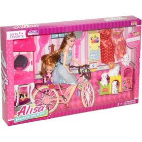Efe Toys 255 Alisa Ve Bisikleti Oyun Seti