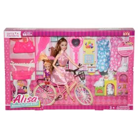 Efe Toys 255 Alisa Ve Bisikleti Oyun Seti