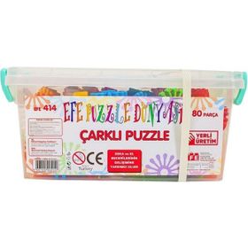 Efe Toys 414 60 Parça Çarklı Puzzle
