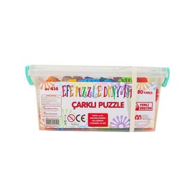Efe Toys 414 80 Parça Çarklı Puzzle