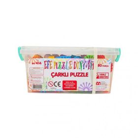 Efe Toys 414 80 Parça Çarklı Puzzle